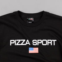 Pizza Skateboards Pizza Sport Logo T-Shirt - Black thumbnail