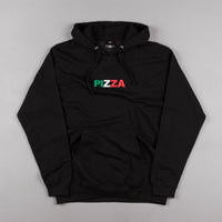 Pizza Skateboards Tri-Colour Logo Hooded Sweatshirt - Black thumbnail