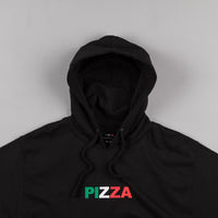 Pizza Skateboards Tri-Colour Logo Hooded Sweatshirt - Black thumbnail