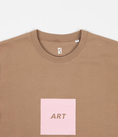 Poetic Collective Art T-Shirt - Tanned