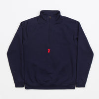 Poetic Collective Classic Half Zip Sweatshirt - Navy thumbnail