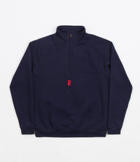 Poetic Collective Classic Half Zip Sweatshirt - Navy