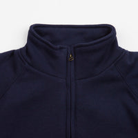 Poetic Collective Classic Half Zip Sweatshirt - Navy thumbnail