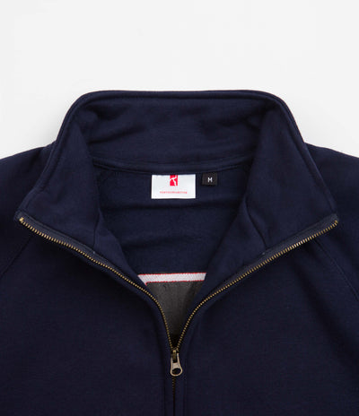 Poetic Collective Classic Half Zip Sweatshirt - Navy