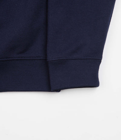 Poetic Collective Classic Half Zip Sweatshirt - Navy