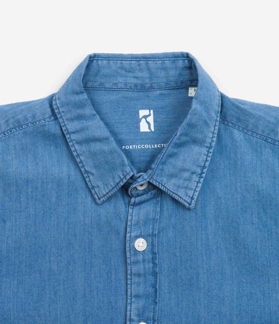 Poetic Collective Denim Shirt - Light Blue