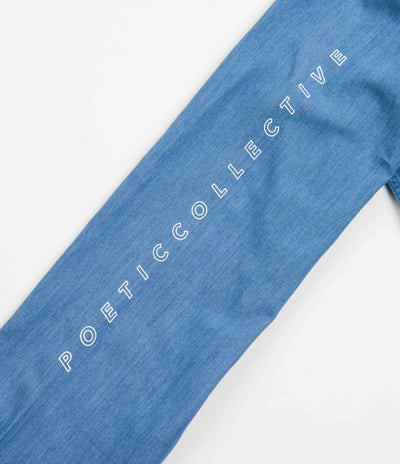 Poetic Collective Denim Shirt - Light Blue