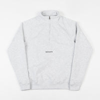 Poetic Collective Flock Transfer Half-Zip Sweatshirt - Grey thumbnail