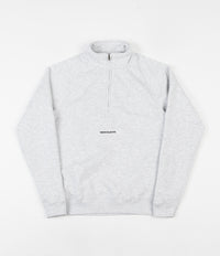 Poetic Collective Flock Transfer Half-Zip Sweatshirt - Grey