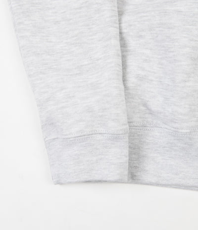 Poetic Collective Flock Transfer Half-Zip Sweatshirt - Grey