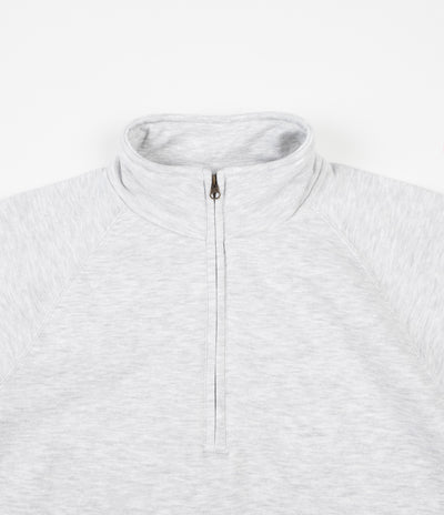 Poetic Collective Flock Transfer Half-Zip Sweatshirt - Grey