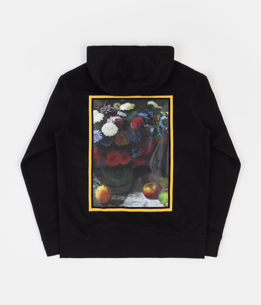 Poetic Collective Flower Hoodie - Black | Flatspot