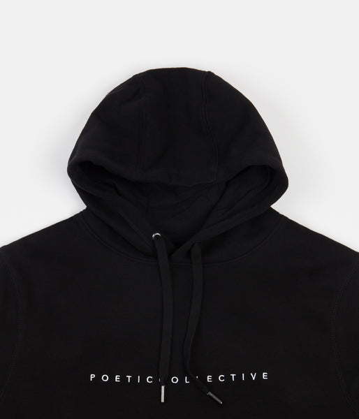 Poetic Collective Flower Hoodie - Black | Flatspot