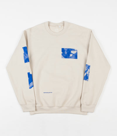 Poetic Collective Fluid Crewneck Sweatshirt - Sand