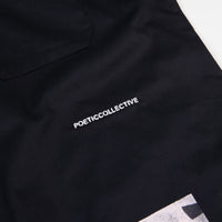 Poetic Collective Fluid Short Sleeve Shirt - Black thumbnail