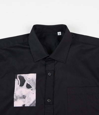 Poetic Collective Fluid Short Sleeve Shirt - Black