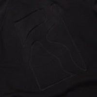 Poetic Collective Half Zip Sweatshirt - Black / White thumbnail