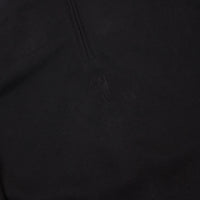 Poetic Collective Half Zip Sweatshirt - Black / White thumbnail