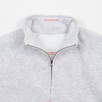 Poetic Collective Half Zip Sweatshirt - Grey thumbnail