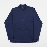 Poetic Collective Pik̩ Long Sleeve T-Shirt - Navy thumbnail