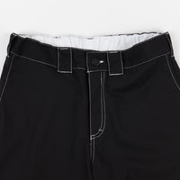 Poetic Collective Sculptor Pants - Black / White Seams thumbnail