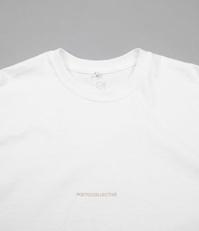 Poetic Collective T-Shirt - White / Beige