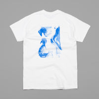 Poetic Collective T-Shirt - White / Blue thumbnail