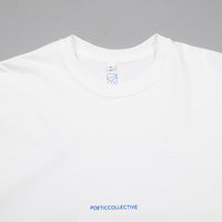 Poetic Collective T-Shirt - White / Blue thumbnail