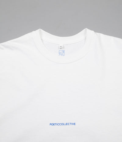 Poetic Collective T-Shirt - White / Blue