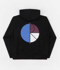 Polar 3 Tone Fill Logo Hoodie - Black