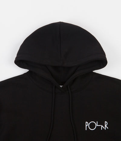 Polar 3 Tone Fill Logo Hoodie - Black