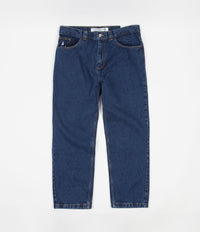 Polar '92 Denim Jeans - Dark Blue / Orange