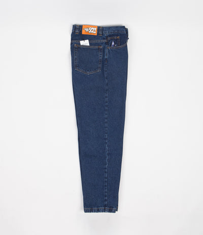 Polar '92 Denim Jeans - Dark Blue / Orange