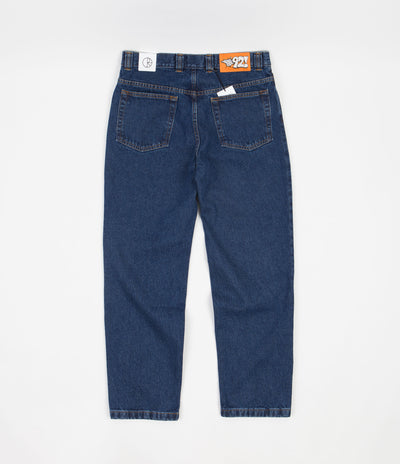 Polar '92 Denim Jeans - Dark Blue / Orange