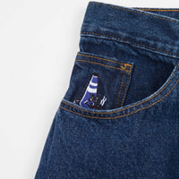 Polar '92 Denim Jeans - Dark Blue / Orange thumbnail