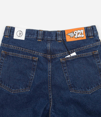 Polar '92 Denim Jeans - Dark Blue / Orange