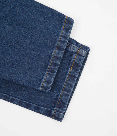 Polar '92 Denim Jeans - Dark Blue / Orange