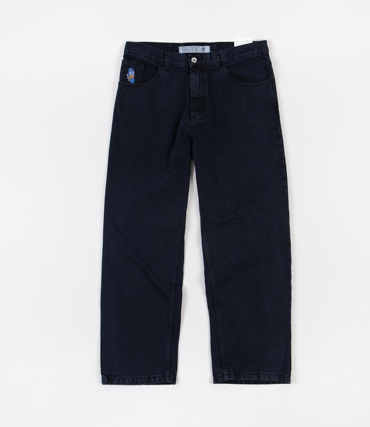 Polar 93 Denim Jeans - Blue Black | Flatspot