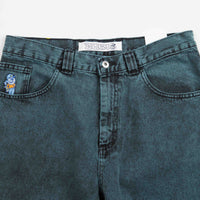 Polar 93 Denim Jeans - Cyan Black | Flatspot