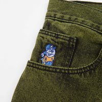 Polar 93 Denim Jeans - Green Black thumbnail