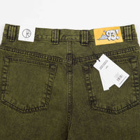 Polar 93 Denim Jeans - Green Black thumbnail