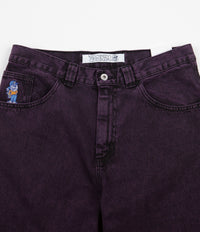 Polar 93 Denim Jeans - Purple Black | Flatspot