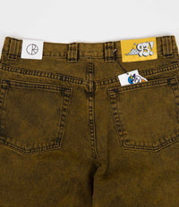 Polar 93 Denim Jeans - Yellow Black | Flatspot