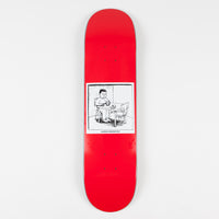 Polar Aaron Herrington Spilled Milk Deck - Red - 8" thumbnail