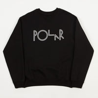 Polar American Fleece Crewneck Sweatshirt - Black thumbnail