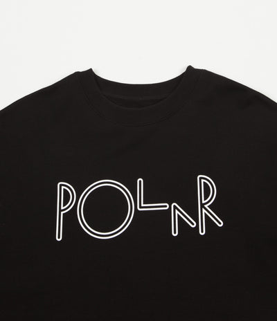 Polar American Fleece Crewneck Sweatshirt - Black