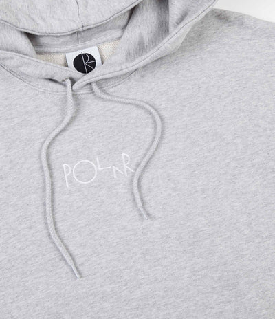 Polar American Fleece Hoodie - Sport Grey