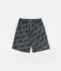 Polar Art Swim Shorts - Black