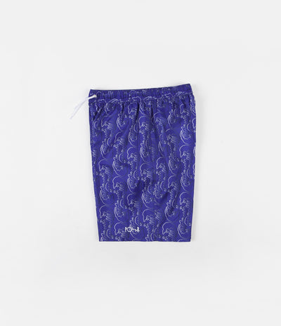 Polar Art Swim Shorts - Blue