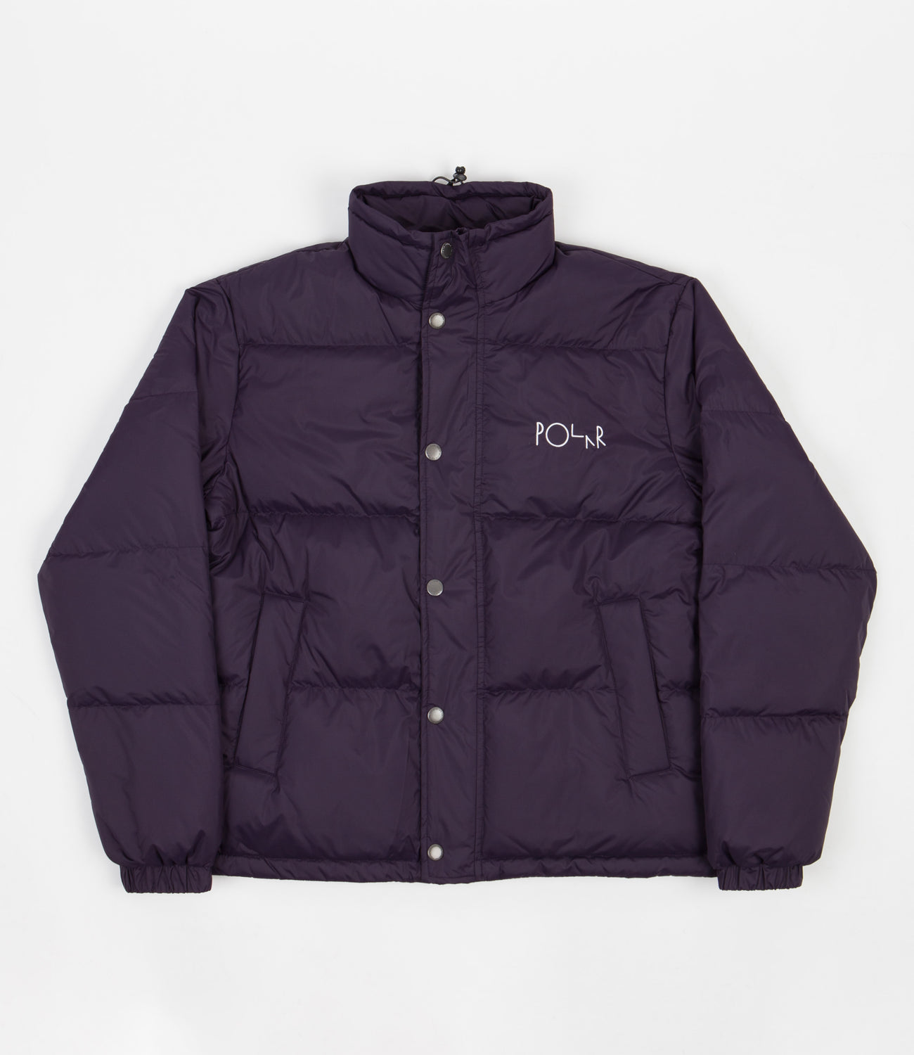 Polar Basic Puffer Jacket - Dark Violet | Flatspot